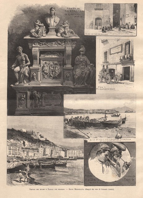 Napoli che muore e Napoli che risorge - Rione Mergellina