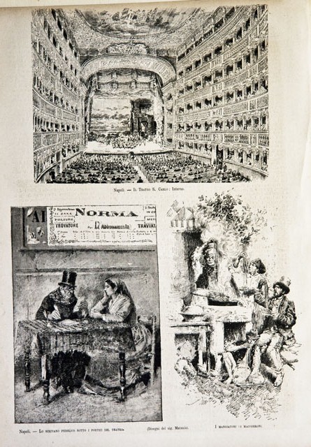 Napoli / Il Teatro S. Carlo: Interno / Lo scrivano …