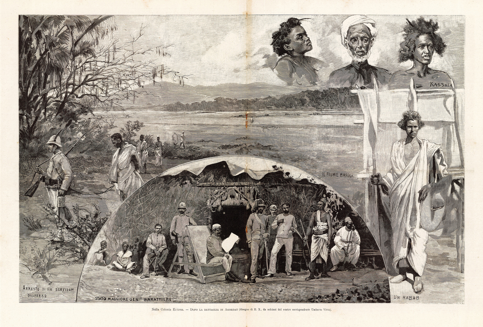 Nella Colonia Eritrea - Dopo la battaglia di Agordat