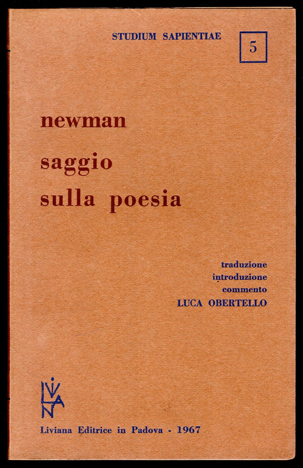 Newman saggio sulla poesia