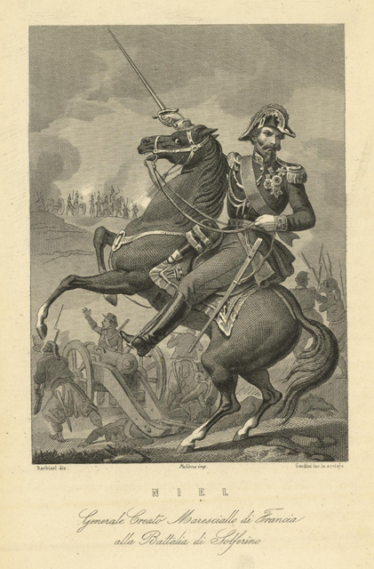 Niel Generale Creato Maresciallo di Francia alla Battaglia di Solferino