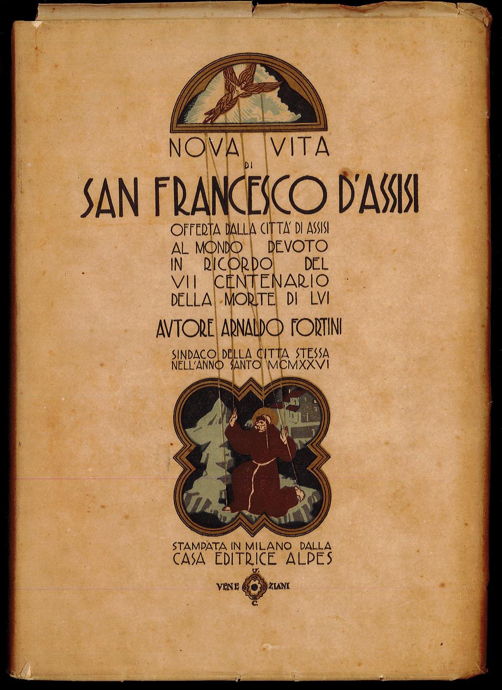 Nova vita di San Francesco d'Assisi, offerto dalla città di …