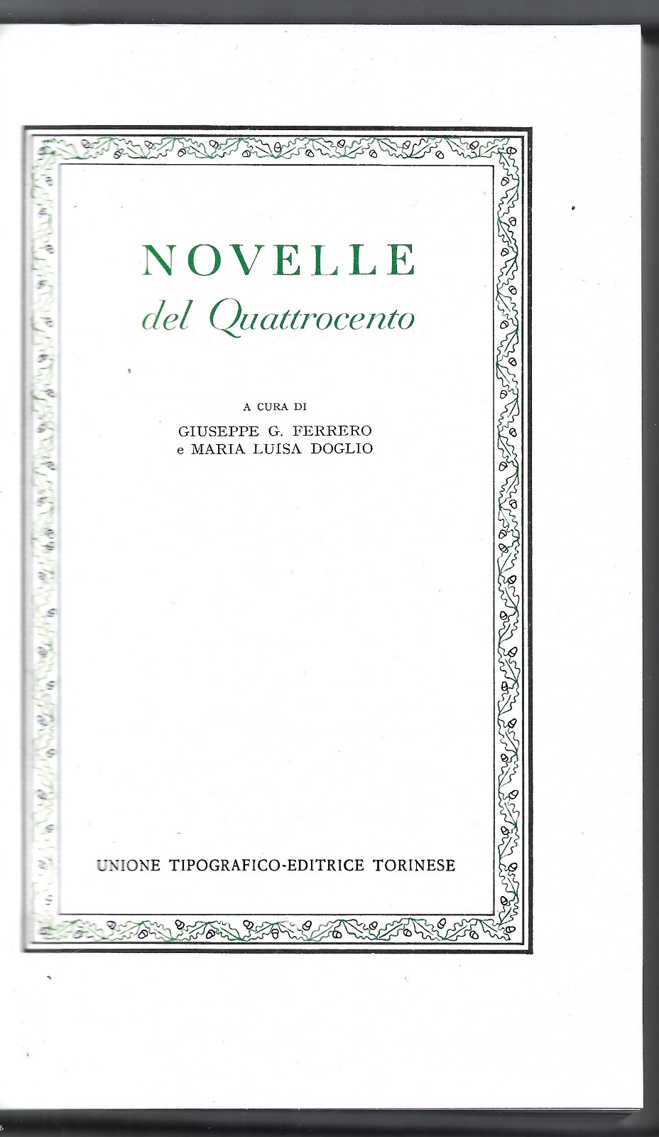 Novelle del Quattrocento
