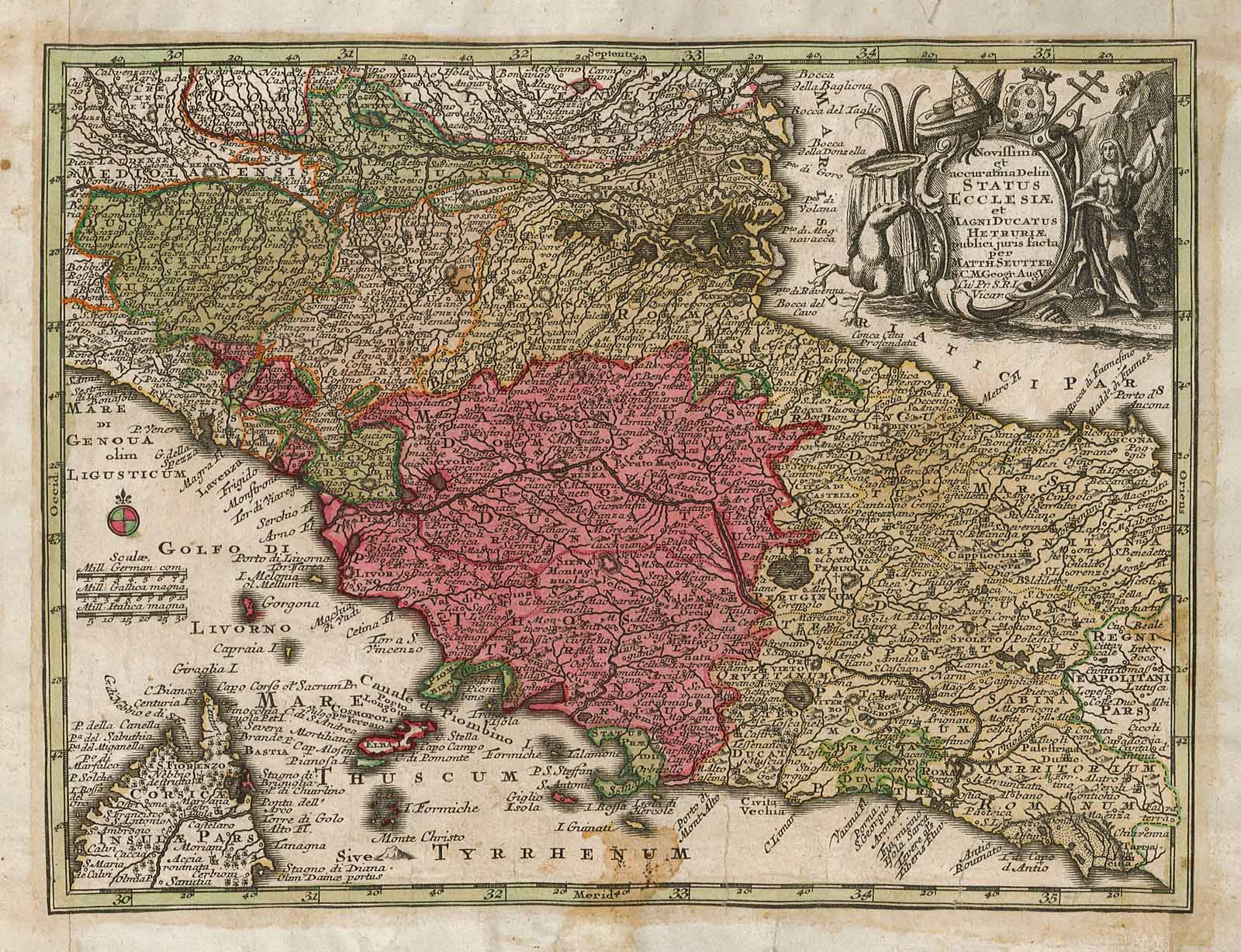 Novissima et accuratissima Delin Status Ecclesiae .