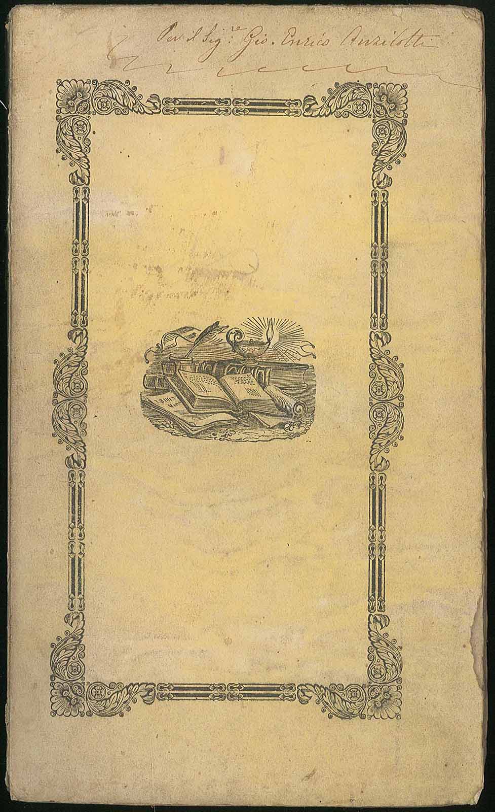 Nuova teoria sul principio dell'umana cognizione