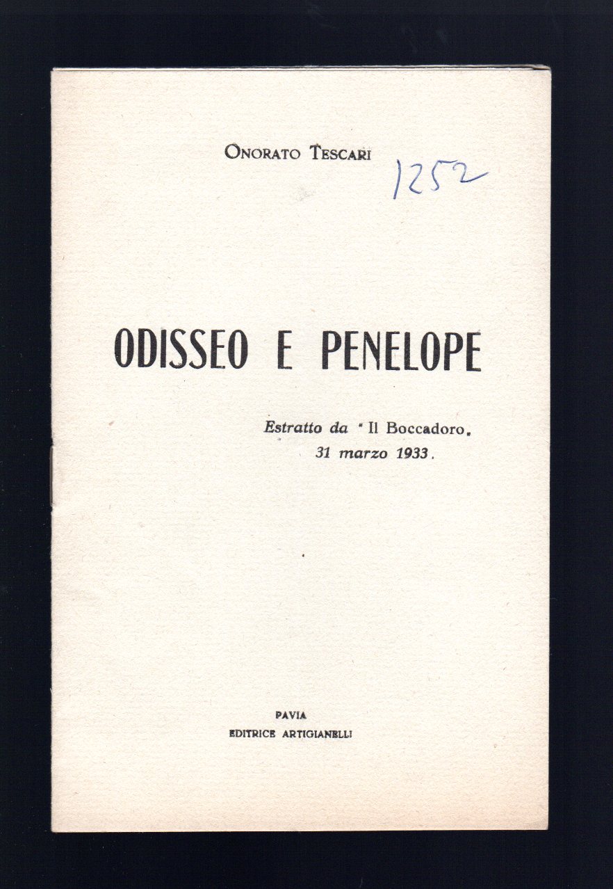 Odisseo e Penelope