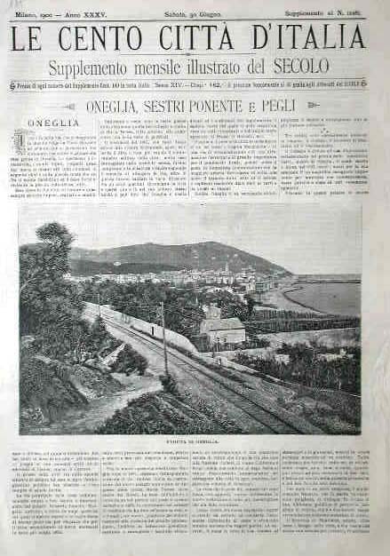 Oneglia, Sestri Ponente, Pegli