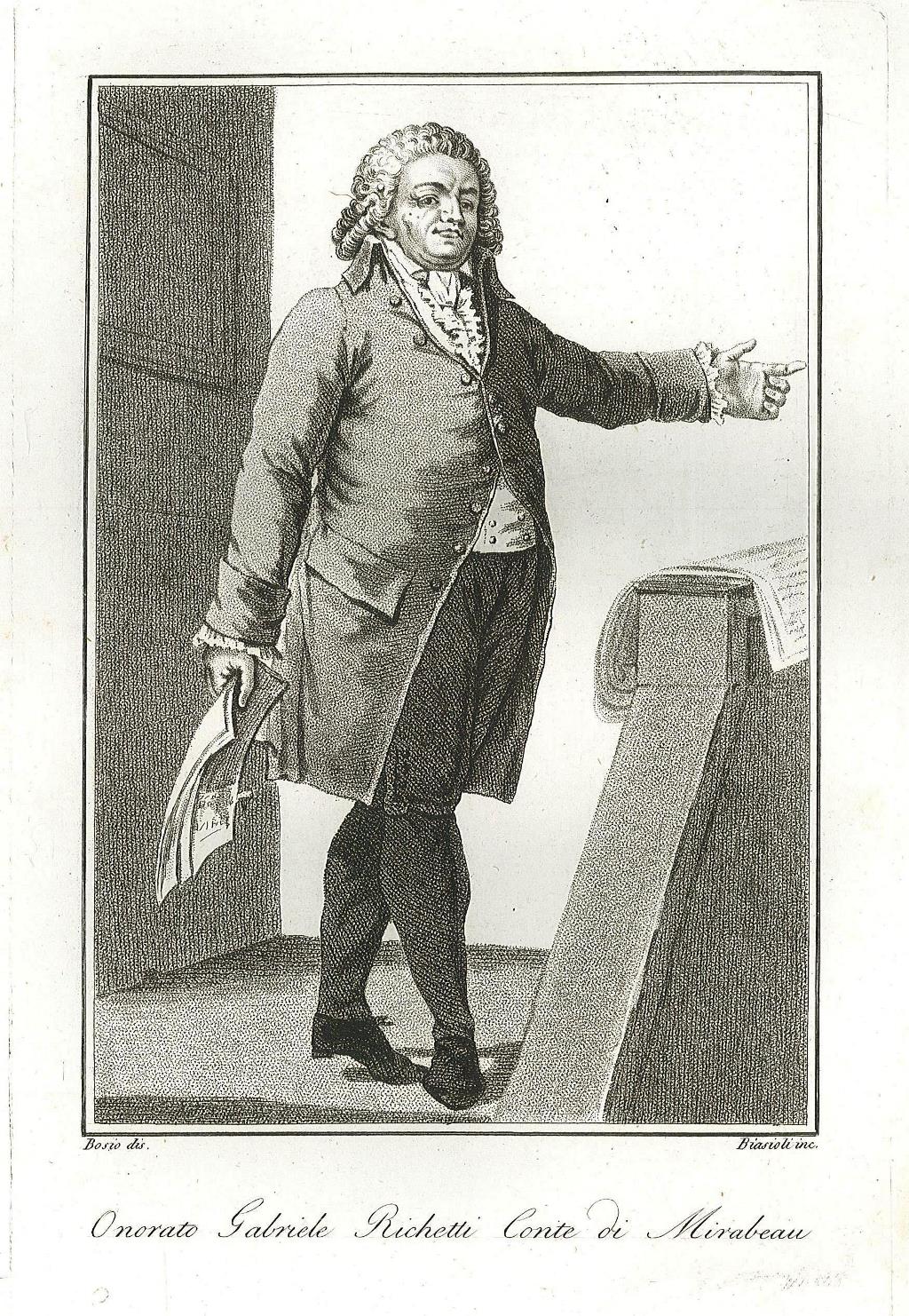 Onorato Gabriele Richetti Conte di Mirabeau