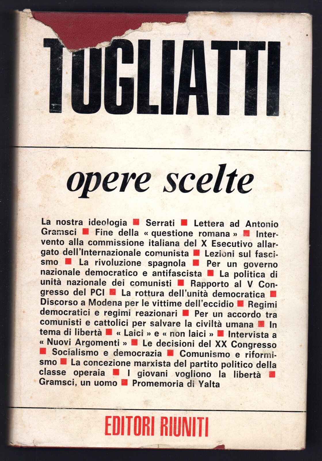 Opere scelte