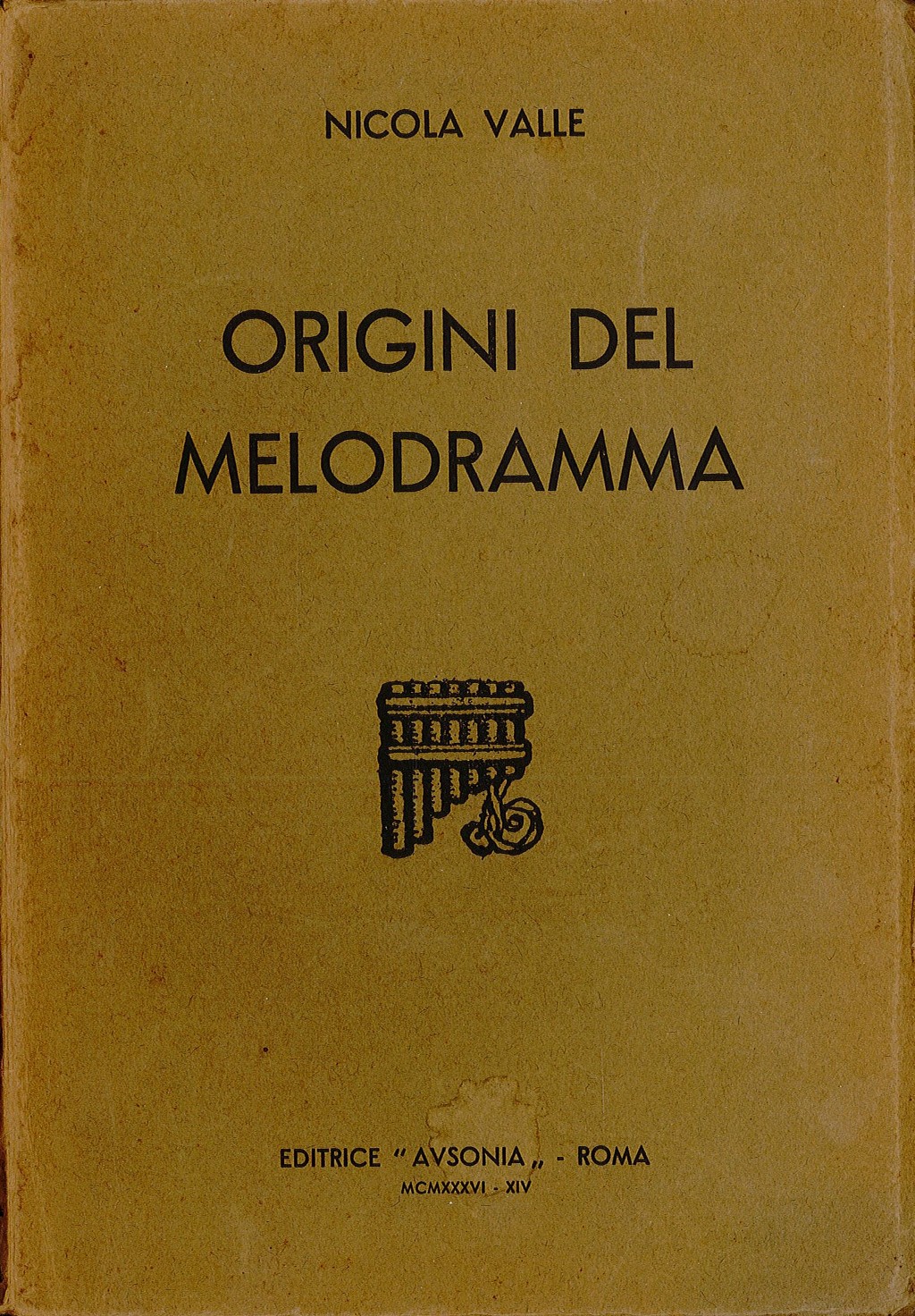 Origini del melodramma