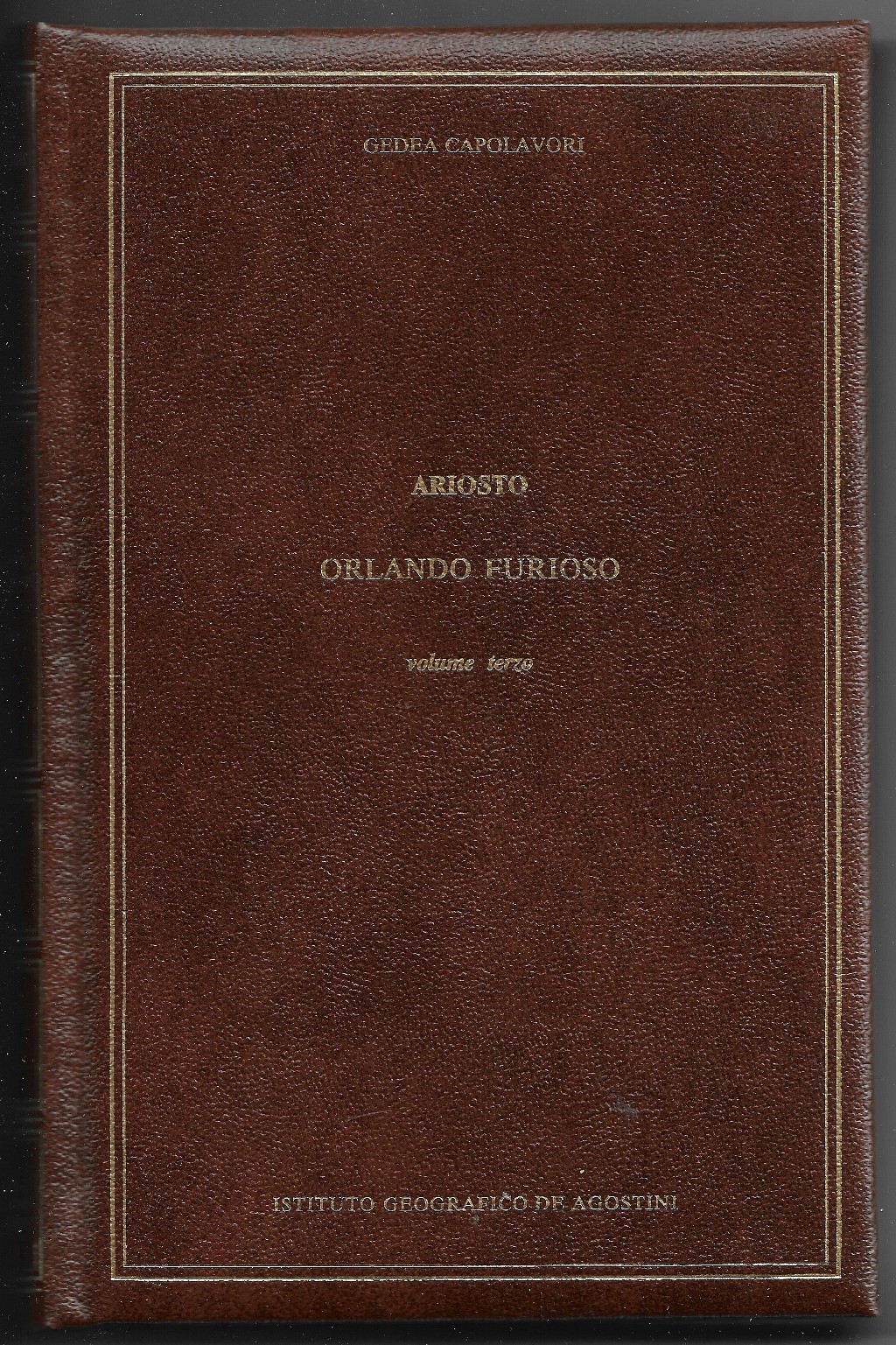 Orlando Furioso - Volume terzo