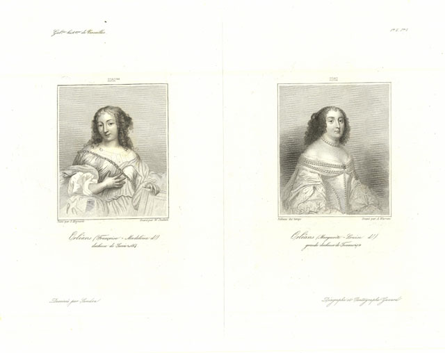 Orleans (Francoise-Madeleine d') duchesse de Savoie . - Orleans (Marguerite-Louise …