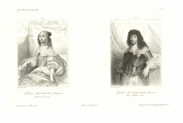 Orleans /Marie de Bourbon-Montpensier, duchesse de) . - Gaston-Jean-Baptiste de …