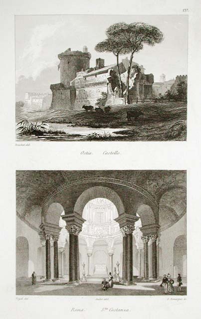 Ostia. Castello - Roma. S.ta Costanza