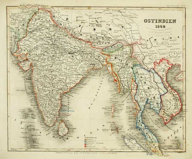 Ostindien 1849
