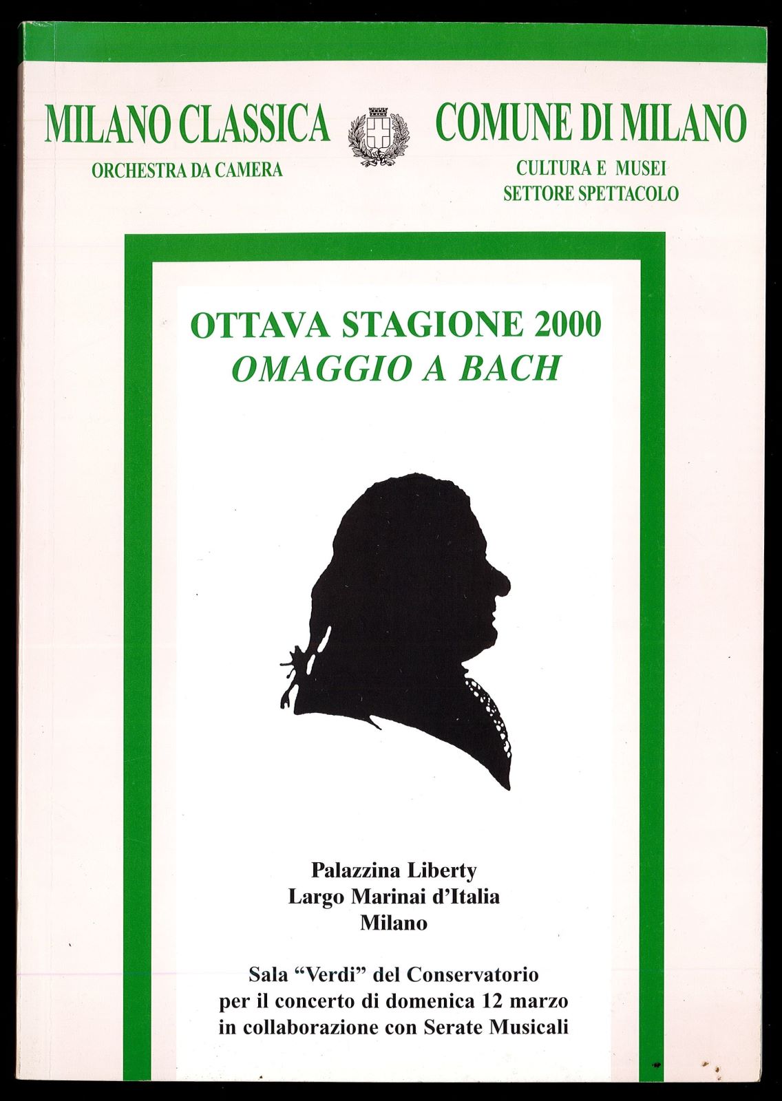 Ottava stagione 2000 - Omaggio a Bach