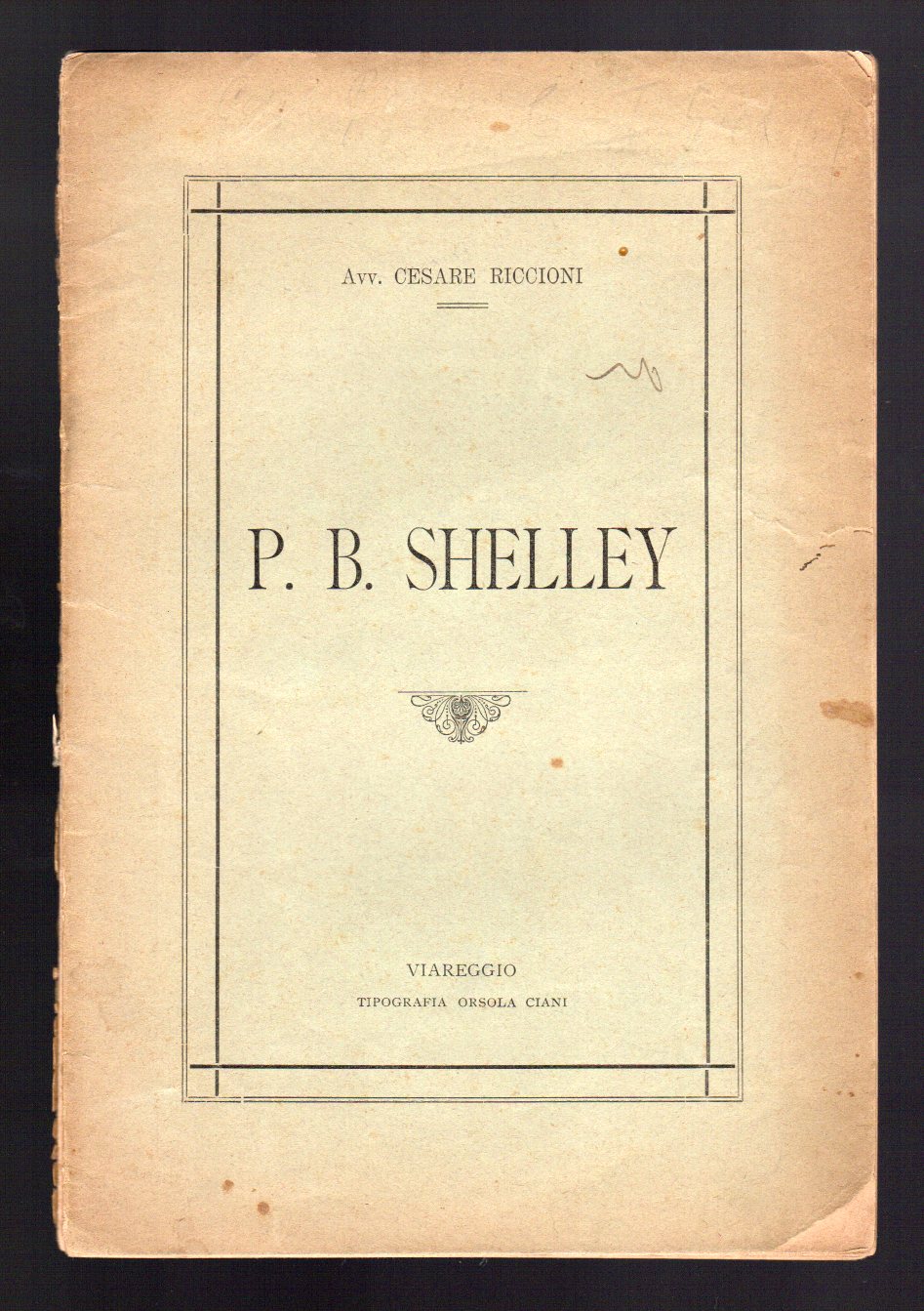 P. B. Shelley