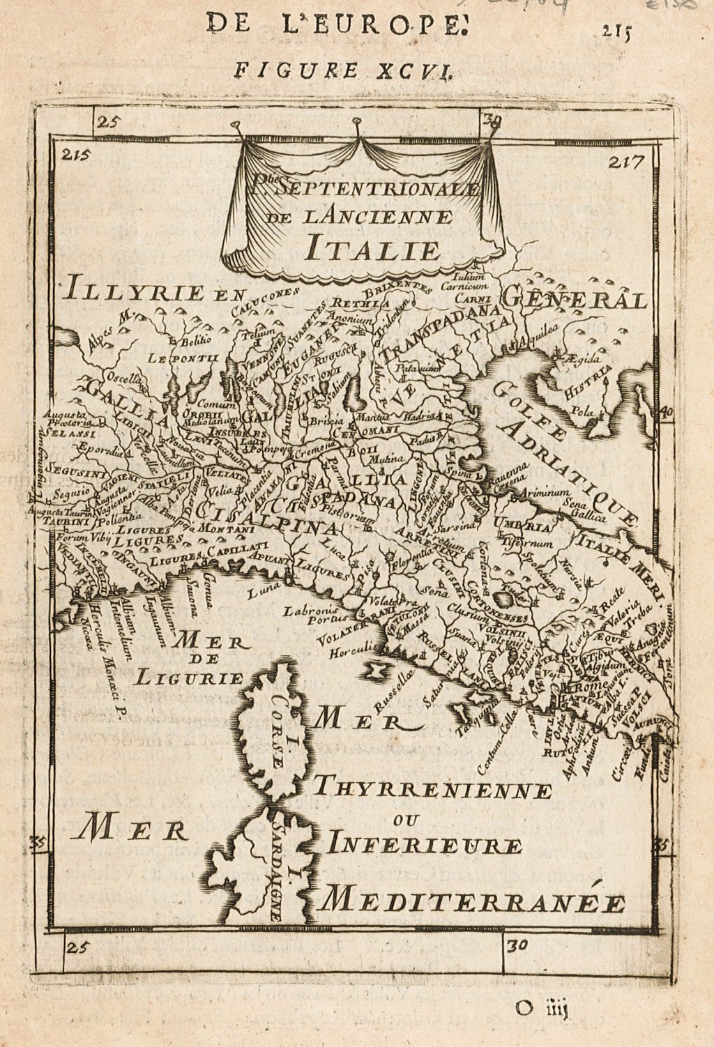 P.tie Septentrionale/ de l'ancienne/Italie