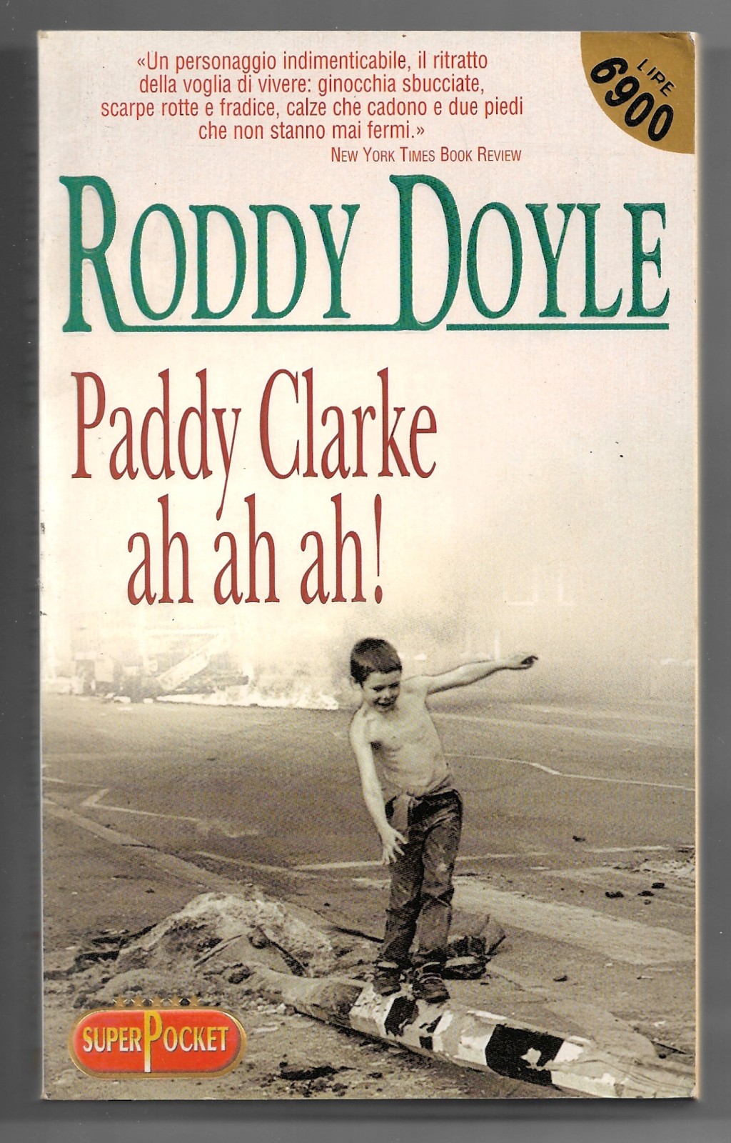 Paddy Clarkr ah ah ah!