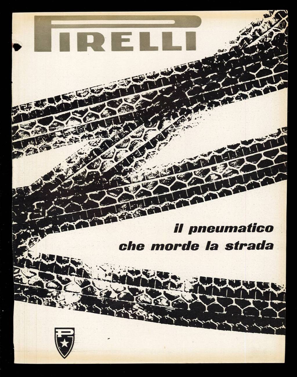 Pagina pubblicitaria Pirelli