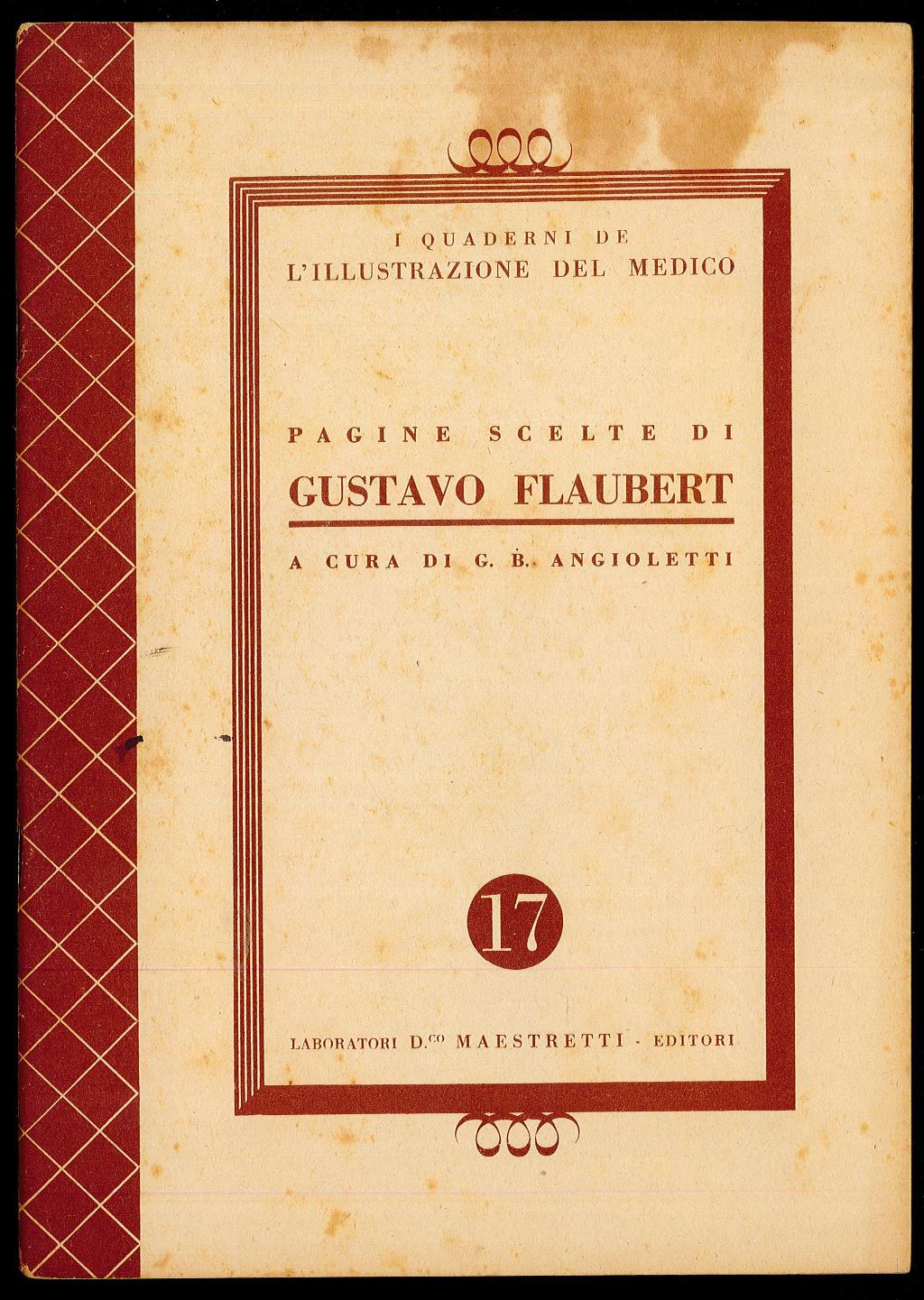 Pagine scelte di Gustavo Flaubert