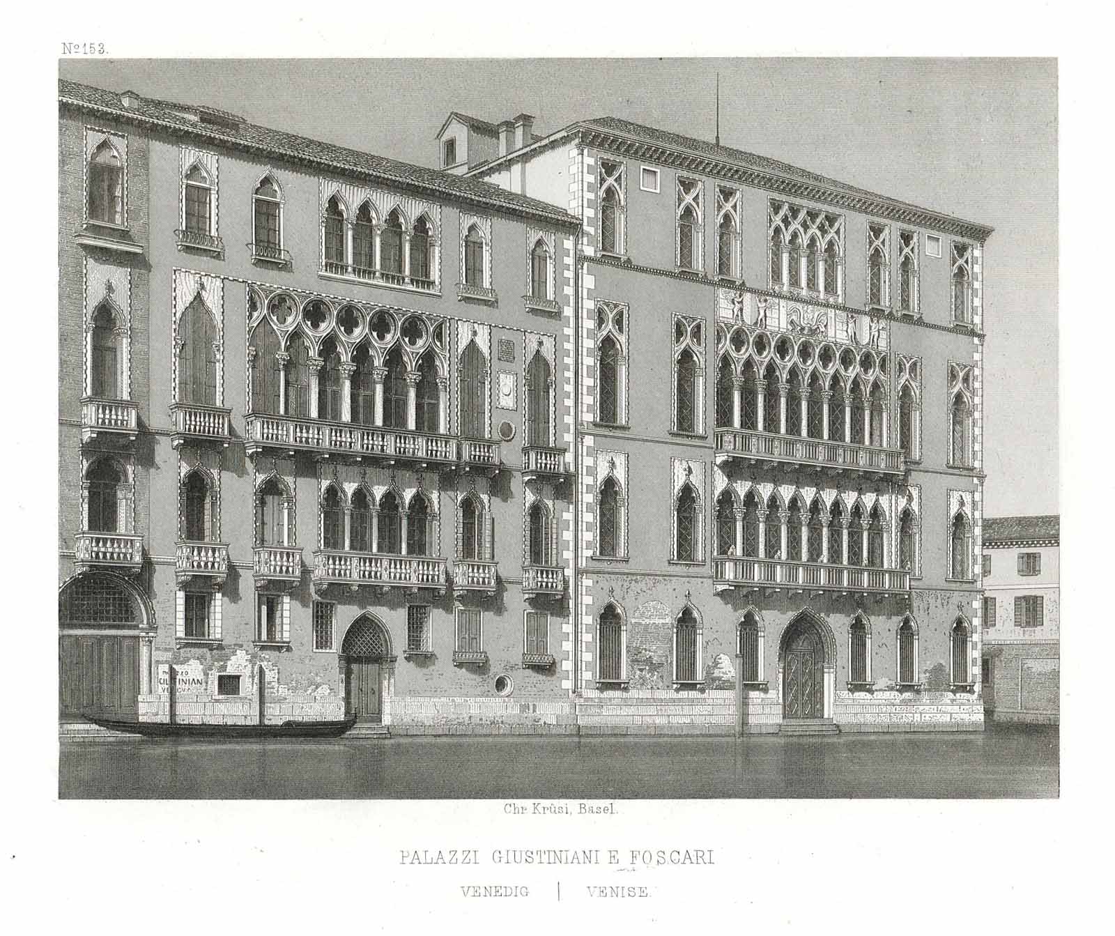 Palazzo Giustiniani e Foscari Venise