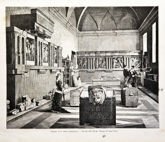Palermo / Il museo archeologico / La sala delle Metope