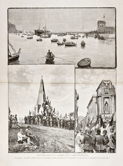 Palermo / Il XXV° anniversario del 27 maggio 1860