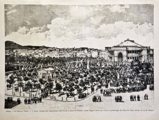 Palermo / Le feste del Vespro / 1° giorno: Riunione …