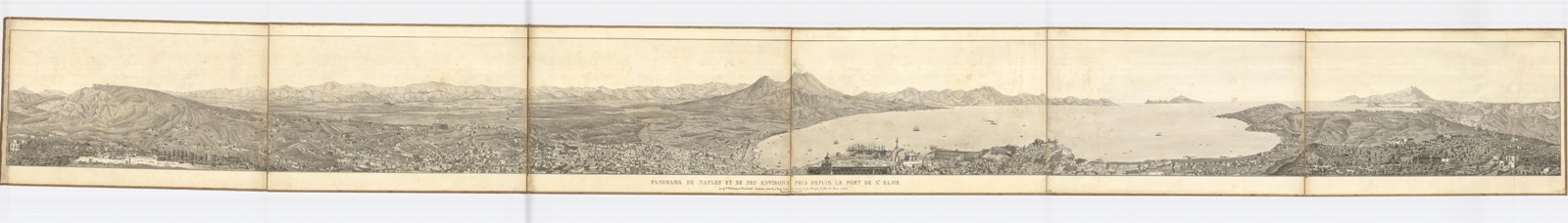 Panorama de Naples et de ses environs pris depuis le …