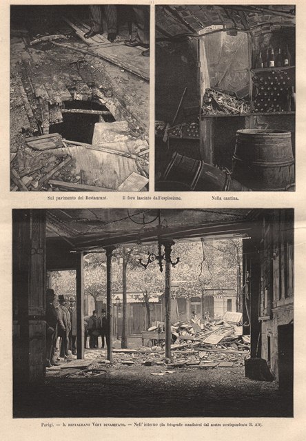 Parigi - Il restaurant Very dinamitato - Nell’interno - Sul …