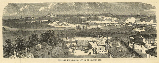Passage de l'Oglio, les 15 et 16 juin 1859