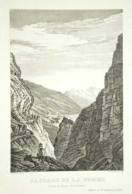 Passage de la Gemmi / .