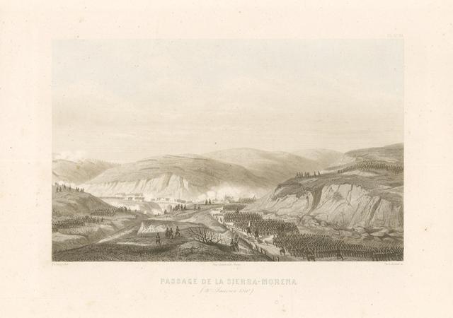 Passage de la Sierra - Morena (20 Janvier 1810)