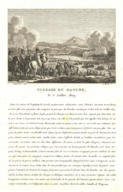 Passage du Danube le 5 Juillet 1809