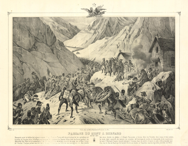 Passage du Mont S. Bernard 20 mai 1800