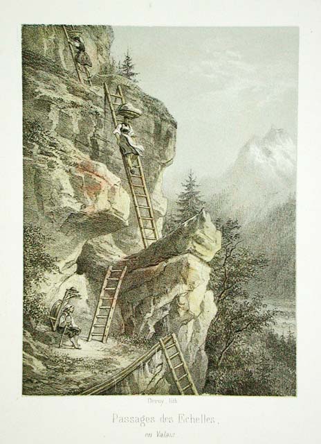 Passages des Echelles en Valais