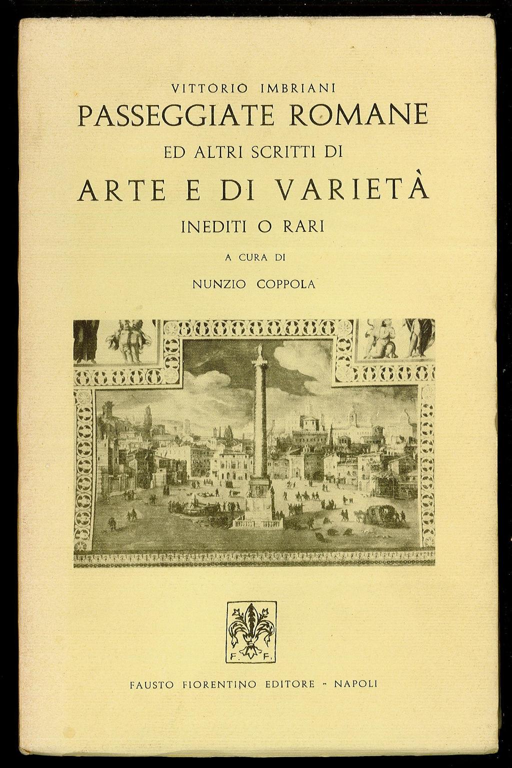 Passeggiate romane ed altri scritti di arte e di varietà …