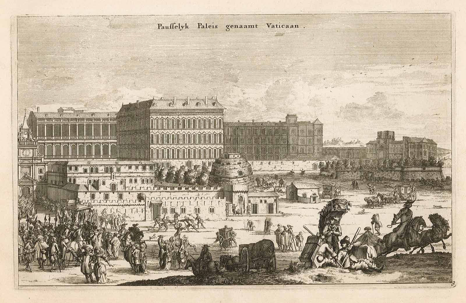 Pausselyk Paleis genaamt Vaticaan