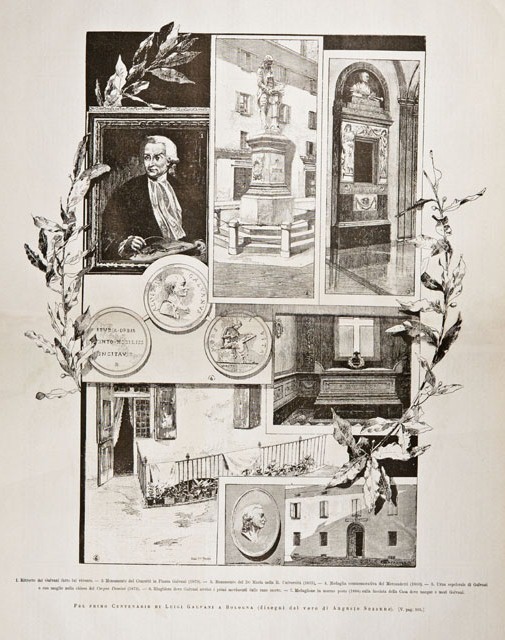 Pel primo Centenario di Luigi Galvani a Bologna