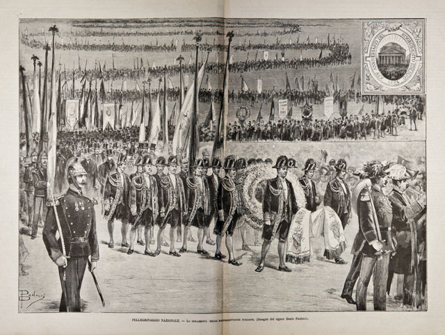Pellegrinaggio Nazionale / Lo sfilamento delle rappresentanze italiane