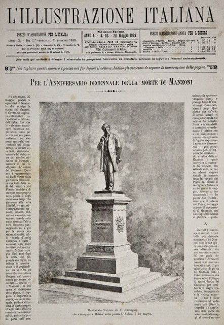 Per l’Anniversario decennale della morte di Manzoni / Monumento Manzoni, …