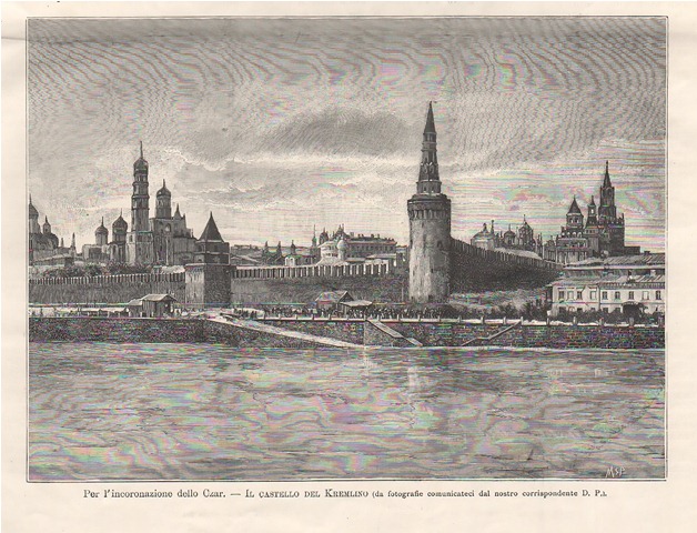 Per l’incoronazione dello Czar - Il castello del Kremlino