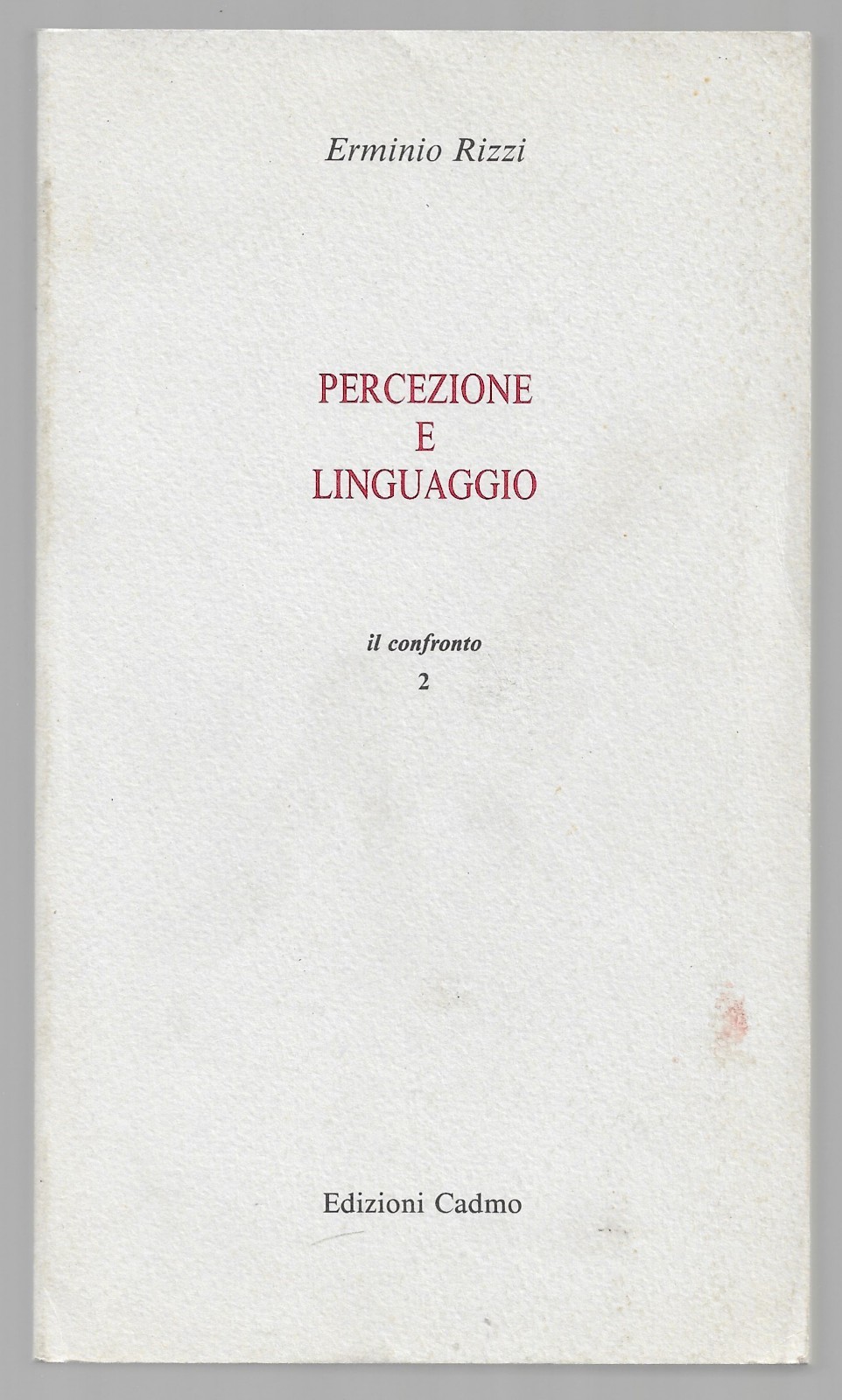 Percezione e linguaggio