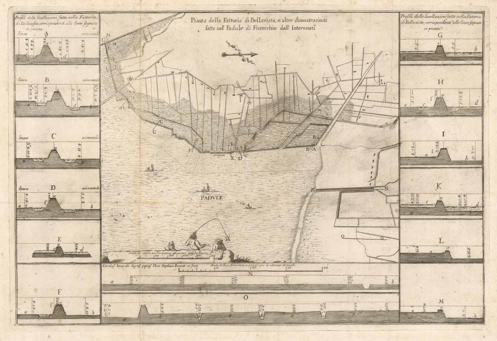 Pianta della Fattoria di Bellavista e altre dimostrazioni fatte nel …