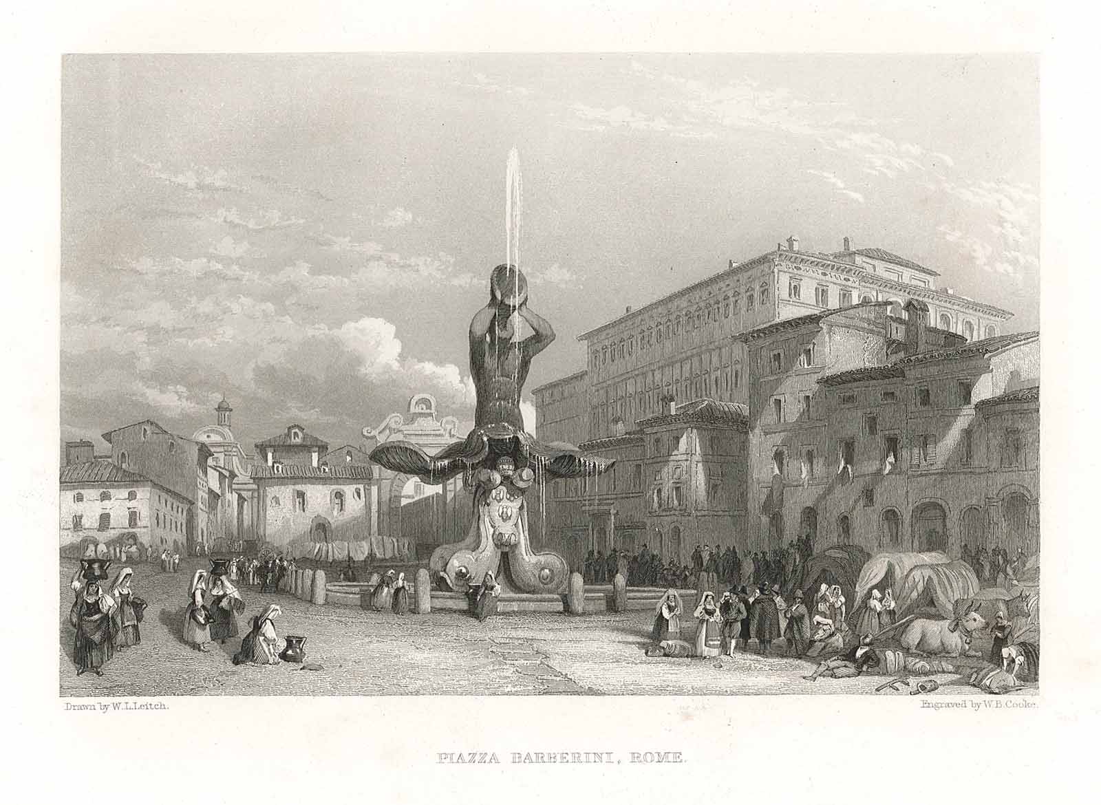 Piazza Barberini, Rome