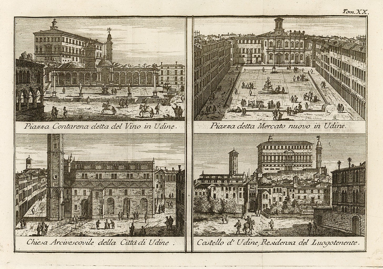 Piazza Contarena . - Piazza detta del Mercato . - …