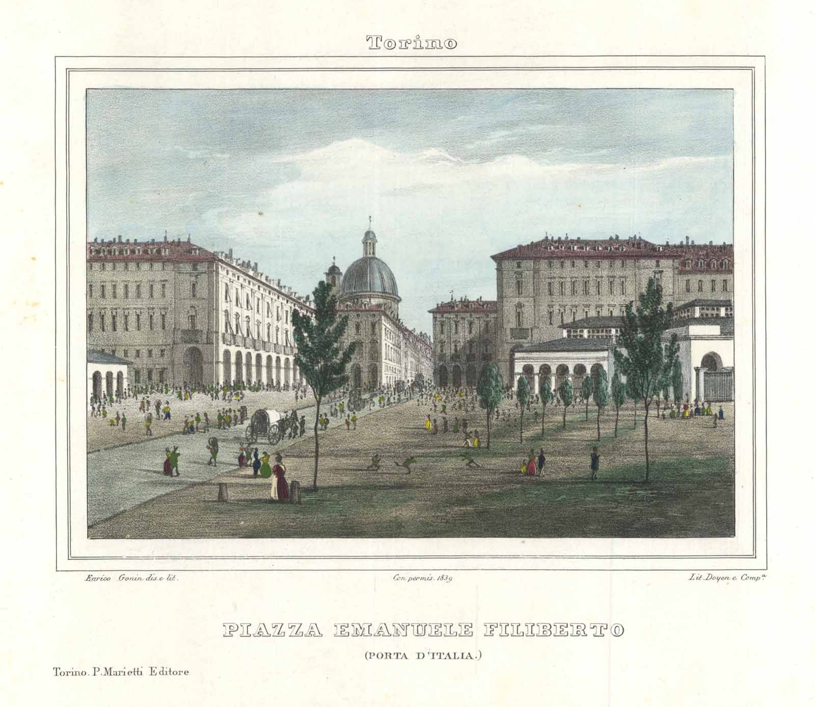 Piazza Emanuele Filiberto (Porta d'Italia)