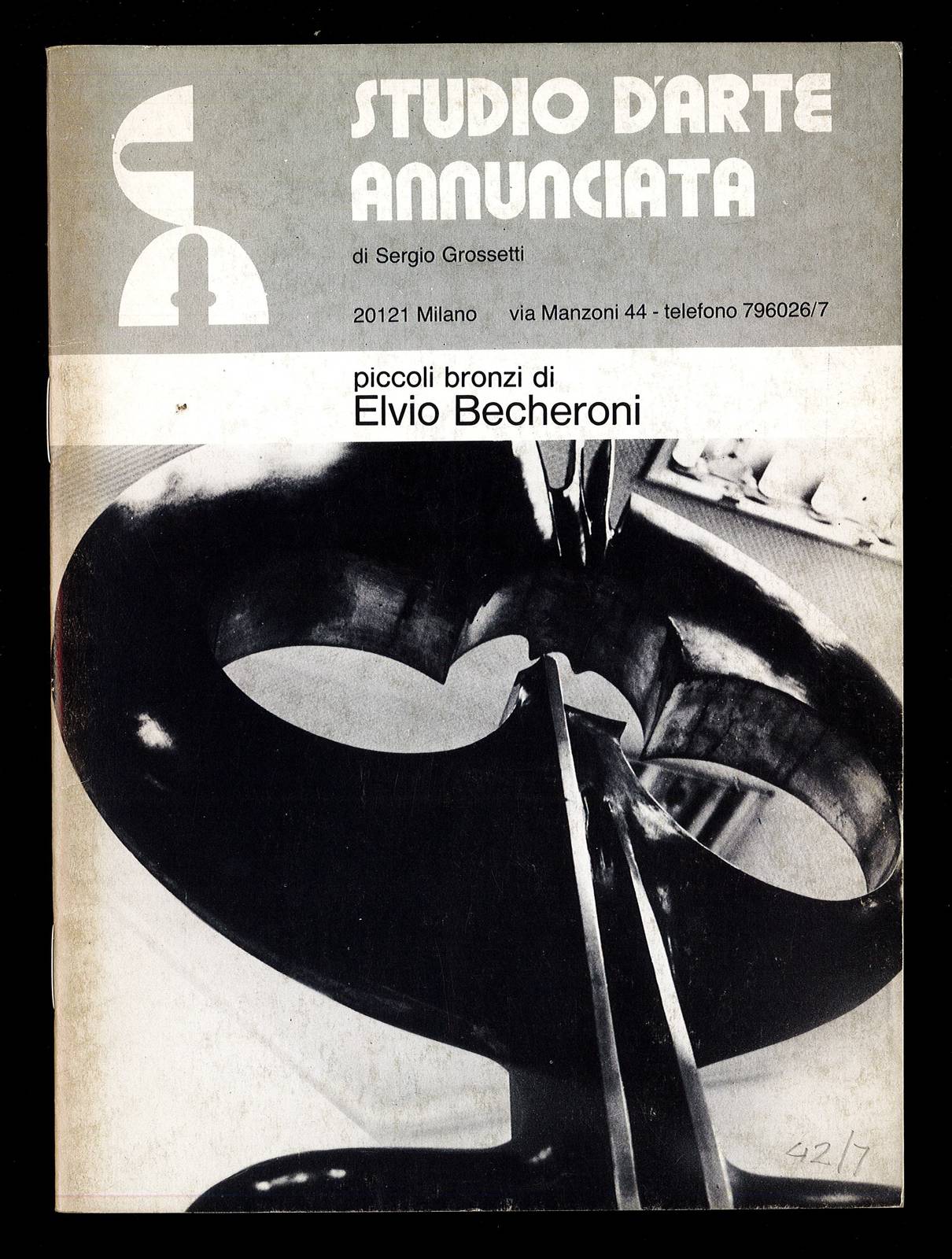 Piccoli bronzi di Becheroni. Ulisse