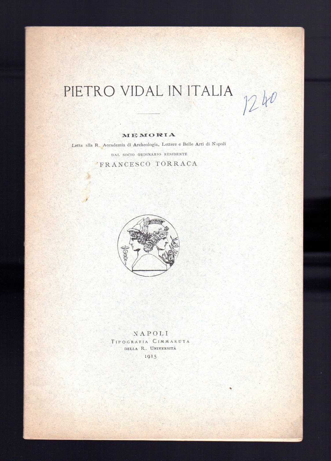 Pietro Videl in Italia - Memoria